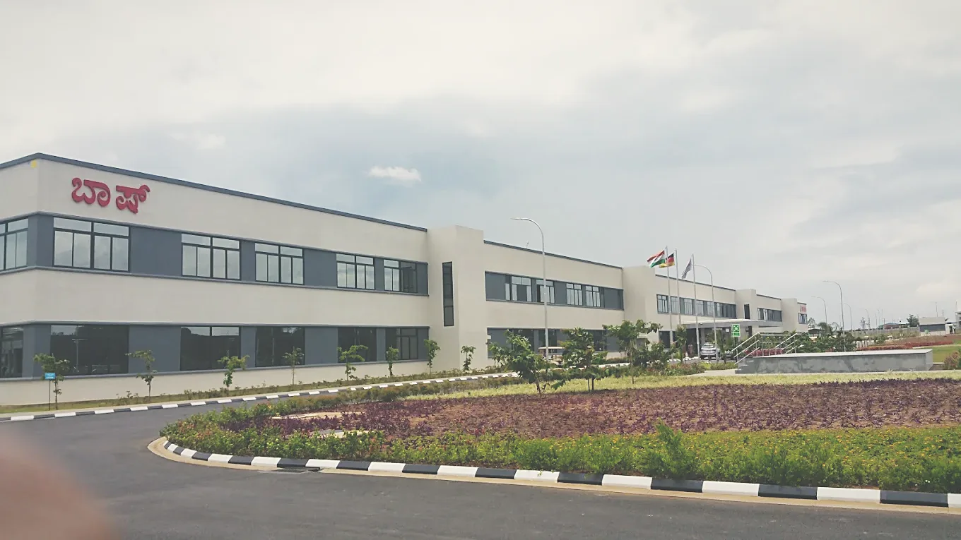 Corporate campus frontage